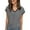 Black, variant on Women's V-Neck Sleeveless Tee - Breathable Striped Summer Top, Plus Size Loose Fit (XL-8XL, 10 Colors) | Yubnlvae (Black | XXL)