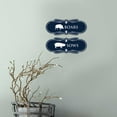 thumbnail image 5 of Designer Boars and Sows, Novelty Restroom Signs, Set of 2 (Brushed Gold) - Medium, 5 of 5