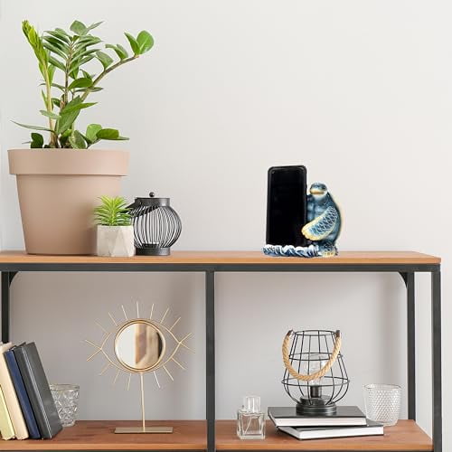 Handcrafted Sea Turtle Cell Phone Stand for Desk - Nautical Coastal Decor, Sturdy Resin Phone Stand, Beachy Marine Style - Symbol of Wisdom, Protection & Longevity, Universal Phone Compatibility