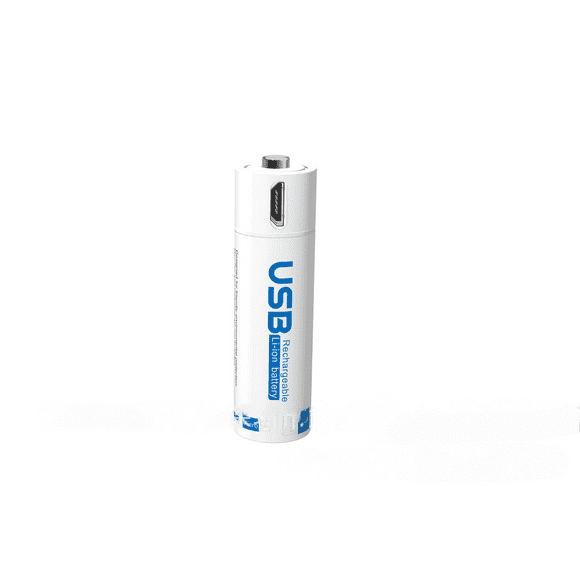 Hongkaii Rechargeable AA Ternary Lithium Batteries 1.5V 1700mAh Power Battery 20mins USB Fast Charger 4-in-1 USB Type C Charging Cable LED Charge Indicator (AA) DZ#422-8255