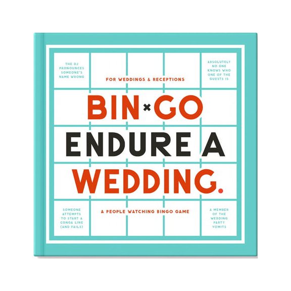 Bin-go Endure A Wedding Bingo Book (Game)