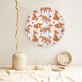 thumbnail image 5 of Daiia Beautiful Fox1 Printed Pattern Ceramic Plate Dinner Plates Bone China Decorative Plates with Display Stand Art Ceramic Ornaments for Wall Hanging Decoration-10in, 5 of 6