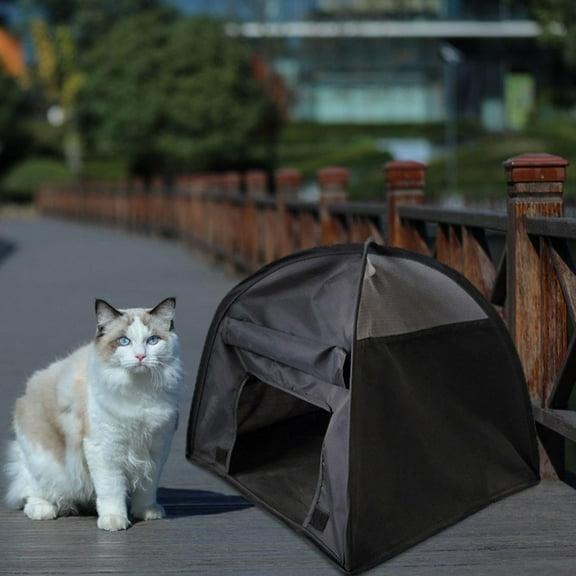 Portable Dog House Breathable Puppy Kennel Foldable Fence Exercise Tent Playground for Kitten Dogs RV Camping Indoor/Outdoor