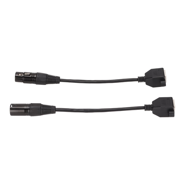 Sonido 2pcs xlr3 A RJ45 Cable enchufe 3pin enchufe y reproducir cable de rojo xlr femenino para el estudio de grada de grada de tiras led