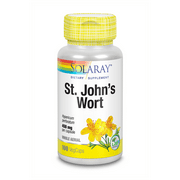 Solaray Organically Grown St John's Wort 100 Vegetarian Capsules