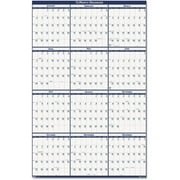 House of Doolittle Laminated Write-On/Wipe-Off Jumbo Yearly Wall Calendar, 66" x 33", 2014