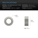 thumbnail image 4 of Cinta adhesiva de aluminio AC Infinity de grado profesional, 50 yardas, 4 of 4