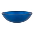 thumbnail image 2 of Miseno Mno-231S Circular 16-1/2" Tempered Glass Vessel Bathroom Sink - Nickel, 2 of 3