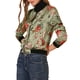 thumbnail image 4 of Chaqueta bomber para mujer Inspire Chic, corte slim, ligera, con cremallera, talla XL, verde claro, 4 of 8