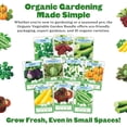 thumbnail image 4 of Epic Gardening Organic Vegetable Garden Kit, 10 Non-GMO Varieties, Includes Tomatoes, Squash, Pumpkins, Beans & More, Perfect for Raised Beds, 4 of 6