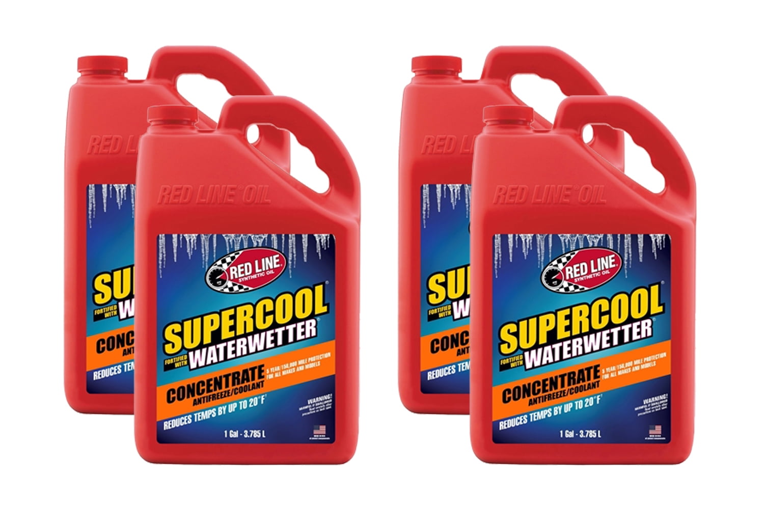 Supercool Concentrate Coolant Case 4x1 Gallon