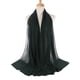 thumbnail image 5 of Bufanda Elegante de Gasa de Burbujas Sólidas para Mujer, Hijab Musulmán, Bufanda para La Cabeza, Chales, Turbante, Sombrero, Pañuelo Verde Baoblaze Bufanda de mujer Hijab, 5 of 8
