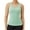 Mint Green, variant on SHITINN Athletic Top for Women Olive Women's Solid Color Yoga Vest Sports Quick Drying Vest