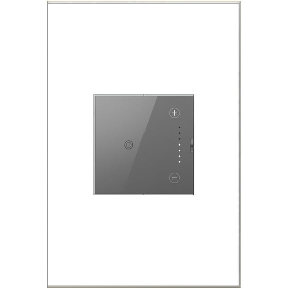 Legrand ADTH703TUM4 Adorne Touch 700 Watt Tru-Universal Single Pole/3-Way Dimmer Switch