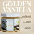 thumbnail image 4 of Scentworx 14.5 oz Golden Vanilla 3-Wick Jar Candle by Slatkin & Co, 4 of 6