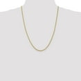 thumbnail image 2 of 14K Yellow Gold necklace Spiga (Wheat) chain Pendant 24 in 2.8 mm, 2 of 5