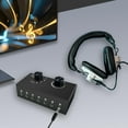 thumbnail image 4 of Audio Switch Audio Switcher Box, 6 In 1 Out, Stereo AUX Audio Selector, Portable Compact With 3.5mm Audio Cable For Headph Laptop PC Ph, 4 of 8