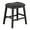 Gray Wash, variant on Dark Grey Finish - Counter Height Design - Dining Area - Set of 2 High Stools