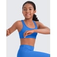 thumbnail image 4 of CRZ YOGA Girls Butterluxe Racerback Sports Bra Yoga Athletic Casual Tops Crop Kids Teen, 4 of 6