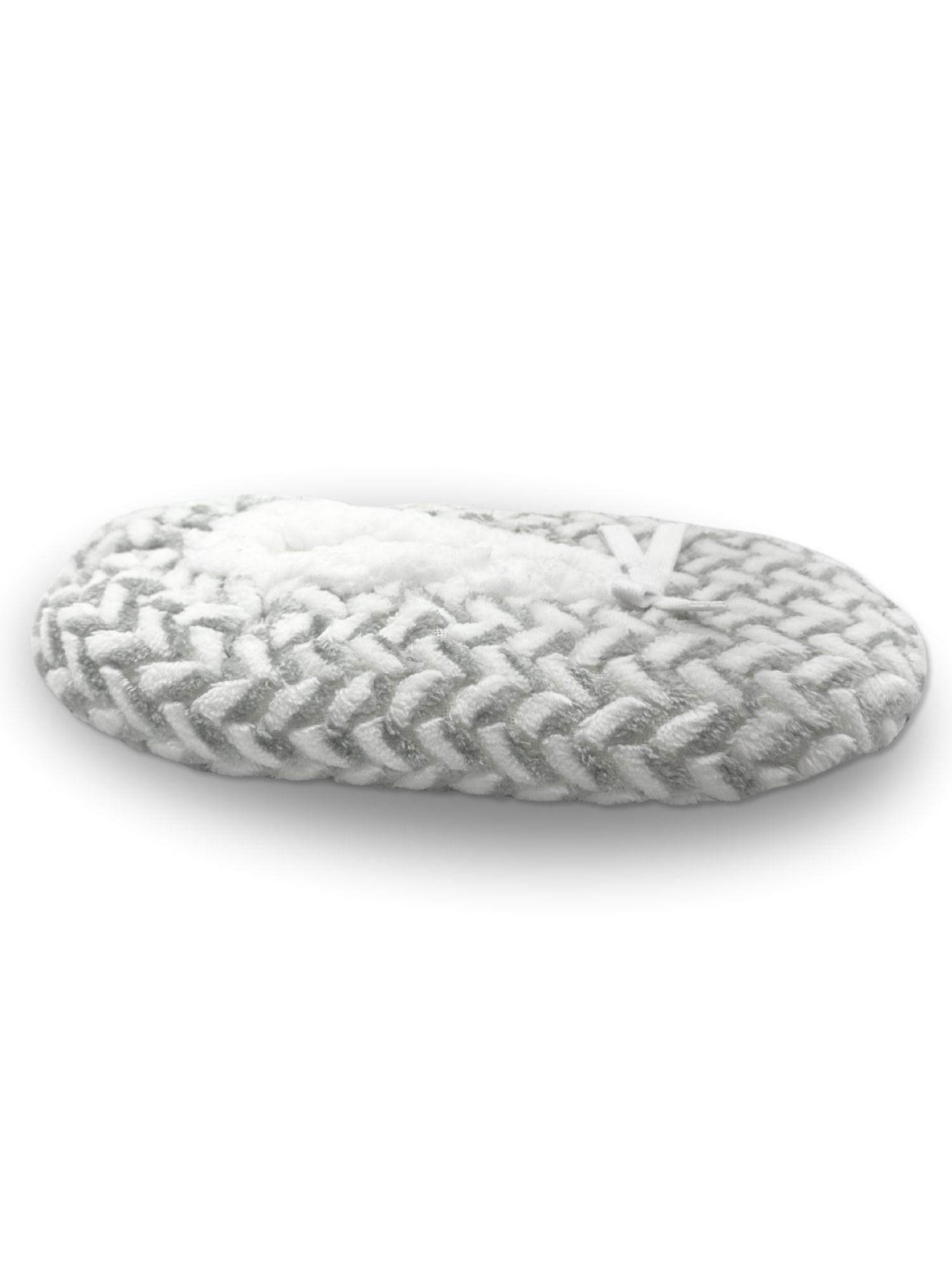 Fuzzy Babba Women's Textured Herringbone Slipper Socks, 1-Pack, Shoe Sizes 7-9.5