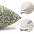 thumbnail image 3 of Sage Green Pillow Covers 12x20 Set of 2 Sage Cream Bohemian Ethnic Carpet Boho Style Pattern Decorative Lumbar Throw Pillows Outdoor Rectangle Cushion Cases Farmhouse Decor for Home Sofa Bed, 3 of 6