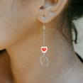 thumbnail image 4 of WEUVEB 100Ud Corazón Acrílicas Rojas Sueltas Para Joyería, 4 of 8