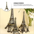 thumbnail image 2 of Modelo de estatua de la torre de Eiffel Mini Mini decorativo París de la Torre Eiffel Ornamento de figuras para recuerdo, 2 of 5