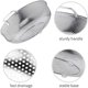 thumbnail image 4 of Metal Colander with Handle - Pasta, Pasta, Fruit, Vegetable, Kitchen Food Strainer Basket - Stainless Steel Colander Bowl, 4 of 4