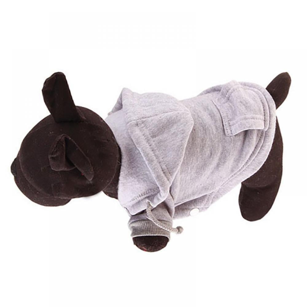 Small Pet Dog Clothes Winter Warm Costume Apparel Puppy Cat Sweater Hoodie Coat