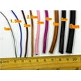 thumbnail image 3 of 5 meters 20 Colors 1.5/2/3mm Round Genuine Leather Jewelry Cord String Lace Rope DIY Necklace Bracelet Finding, 3 of 6
