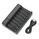 thumbnail image 2 of Smart SEIVI PC negro protección inteligente portátil viaje pantalla inteligente USB ocho ranuras batería para carga Ni MH Ni Cd AA AAA ANGGREK Otros, 2 of 8