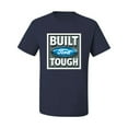 thumbnail image 2 of Wild Bobby, Ford Built Tough, Cars and Trucks, Men Graphic Tee, Navy, XX-Large, 2 of 4