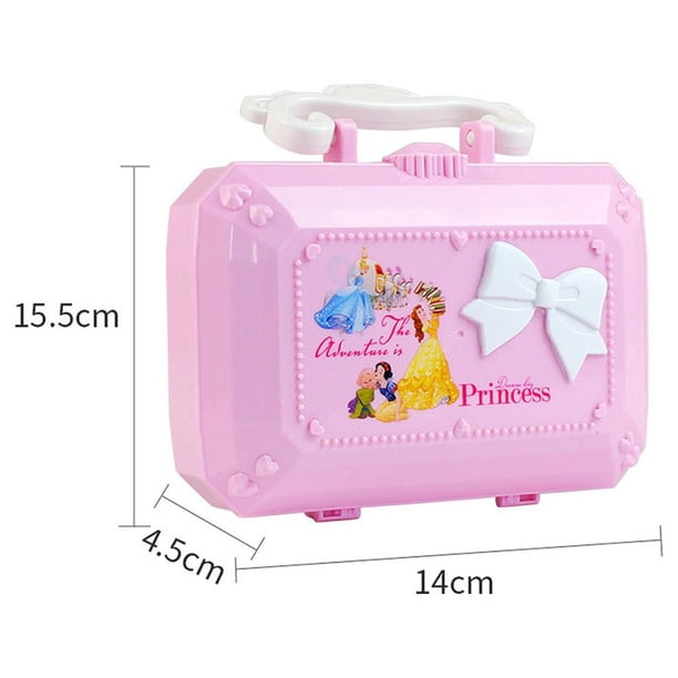 Kit De Maquillaje Estilo Princesa Para Niña Que Practica El Juego De Simulación Maquillaje Coche Juguete Fiesta Herramienta Cosmética Regalos Presentes Speravity FN003065-00