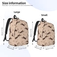 thumbnail image 3 of Yiaed Leopard Print Print Backpack, Premium Laptop Backpack, Travel Backpack for Women, Lightweight Backpacks, Comfortable Back Pack-Small, 3 of 5