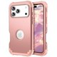 thumbnail image 1 of L-Style For iPhone 17 Pro Case Shockproof PC + TPU Phone Back Cover - Navy Blue, 1 of 5