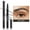 Black, variant on Mcolor Microblading Eyebrow Pen - Eyebrow Pencil Magical Upgraded Eye Brow Pencils for Women with 4 Fork Tip & Spoolie Brush for Natural-Looking Hair-Like Defined Brows, Last All-Day, Black
