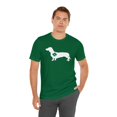 thumbnail image 2 of Dachshund, Bella & Canvas, Unisex, Cotton Short Sleeve T-Shirt, XS - 4XL, 2 of 5