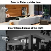 Toguard SC35 8CH Wired Security Camera System Outdoor with 500GB Hard Drive 8pcs 1080P Bullet Surveillance Cameras HDMI Connector