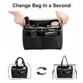 thumbnail image 1 of Felt Purse Insert Organizer Portable Cosmetic Bag Fit for Handbag Tote Various Bag, 1 of 6