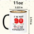 thumbnail image 4 of 80th Birthday Gifts For Women Men, 80 Year Old Birthday Gifts for Women Men, 1944 Birthday Gifts for Women Men, 80th Birthday Decorations for Women Men, 80th Birthday Mug Cups, 11oz, 4 of 5
