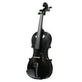 thumbnail image 5 of Ktaxon 4/4 Natural Wood Violin Kit for Beginners, Student, with Case, Rosin, Shoulder Rest, Bow, Strings, Black, 5 of 6