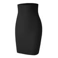 thumbnail image 6 of Wxolcjlv Womens Solid Tube Mini Skirt Strapless Waist Slim Silhouette Club Night Short Skirts, 6 of 6