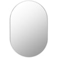 thumbnail image 2 of Mark&Day Wall Mirror, Soyla Modern Metallic Silver Oval Vanity Mirrors for Bedroom Living Room Bathroom and Entryway Home Decor, Mounted Brushed Aluminum Frame Mirror for Walls (30" H x 20" W), 2 of 5