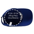 thumbnail image 6 of DALIX Lacrosse Mom Hat Women's Baseball Caps Unstructured Dad Hats in Royal Blue, 6 of 7