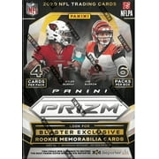 2020 Panini Prizm NFL Football Trading Cards Blaster Box- Feat. Rookies Tua Tagovailoa, Justin Herbert, Joe Burrow | 24 Cards | Blaster Exclusive Lazer Rookie Prizms