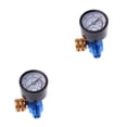 thumbnail image 1 of Riwesomey Universal G1/4 Regulator Vehicle 0-11Bar Dual Gauge Automotive Accessories Control Switch Pressure Air Units Compressor 2piezas, 1 of 6