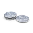 thumbnail image 3 of Mainstays Ink Spiral Salad Plate - 6 Pack, 3 of 4