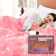 thumbnail image 6 of PMONPA Electric Heated Blanket, 51"x61" Heating Blanket for Adult, Soft Flannel & Sherpa, 10 Heating Levels & 1-8 Hours Auto off, Light Pink, 6 of 8