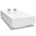 thumbnail image 2 of vidaXL Coffee Table High Gloss White, 2 of 3
