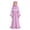 Purple1848, variant on HAYIMI Outfit Sets Elegant Long Sleeve Solid Color Prayer Abaya Dress And Hijab For Girls Worship Outfit Summer Lightweight Clothes Sets Versatile for Play